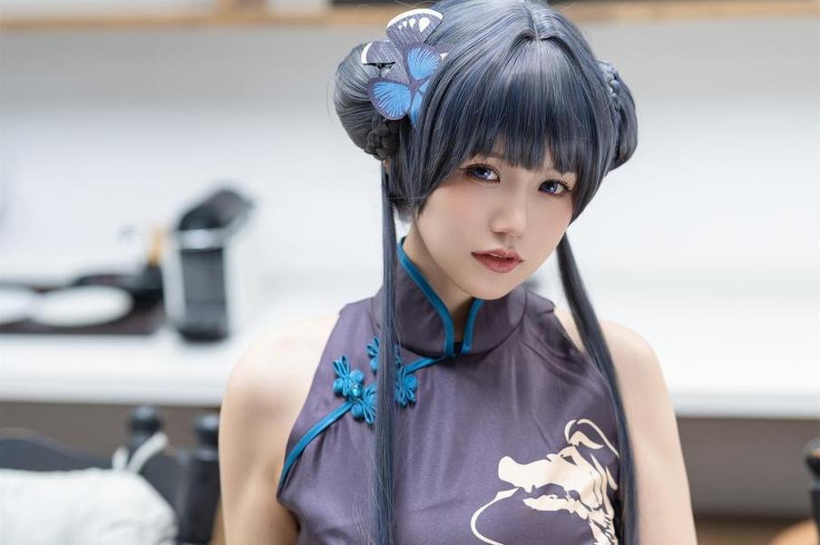 小仓千代体操服cos作品，又来惊艳大家了