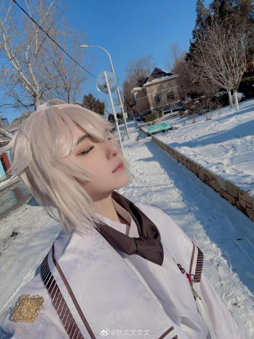 斯文文文文_玉藻前，趣味cos摄影图集，爱上这位才女