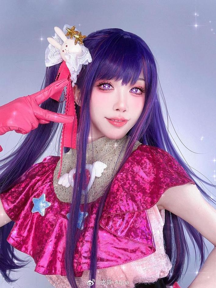 水淼aqua颜值代表色彩与美，高清作品震撼全网