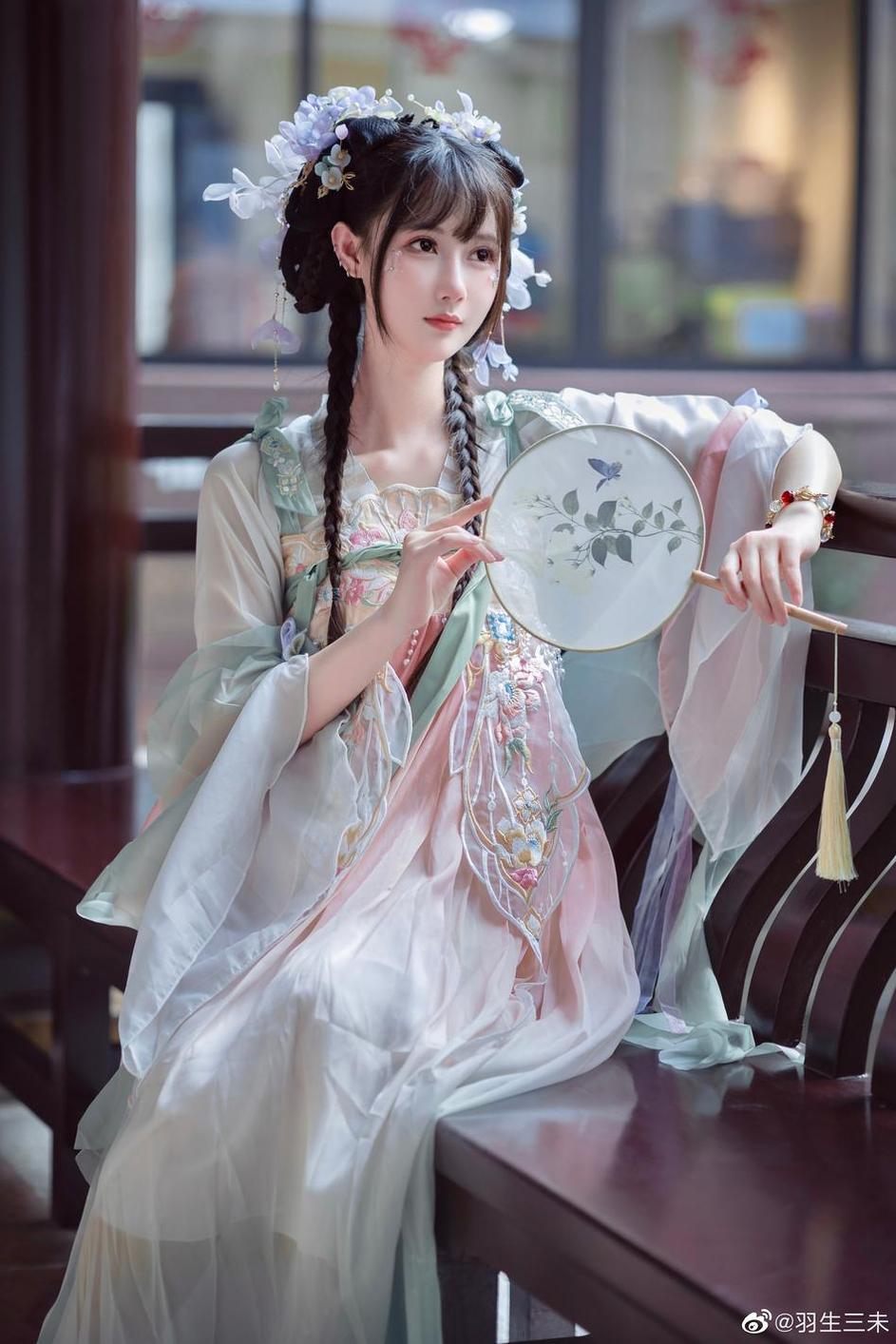 摄影师拍下的羽生三未吉他妹妹高清照片