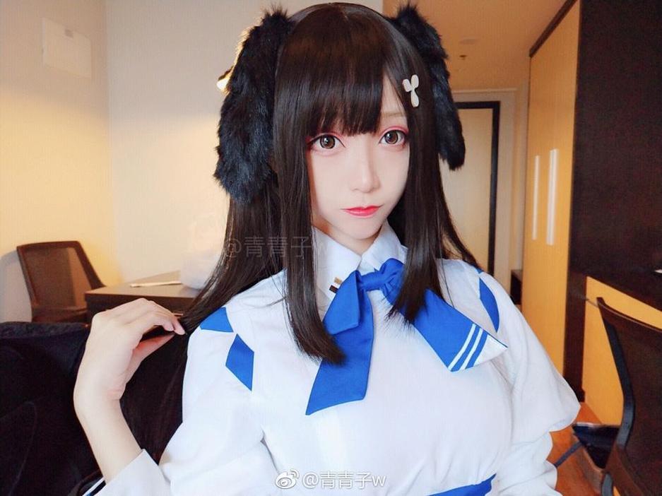 青青子js是正经cos吗：摄影原图，光影交错